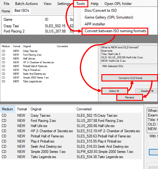 PS2 - OPL network connection in windows 10